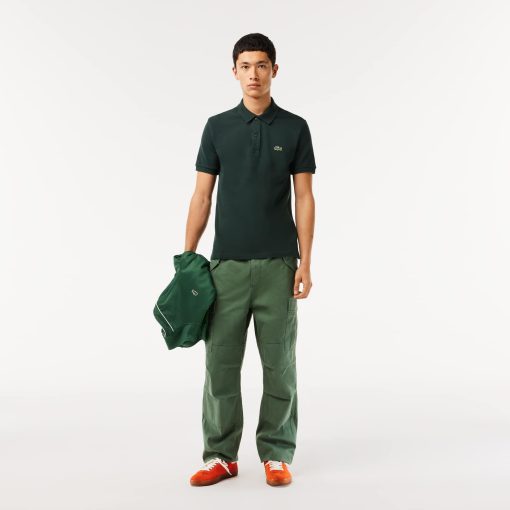 Lacoste Polos-Mens Slim Fit L.12.12 Piqué Polo-PH4012-51-lacoste france - Image 2