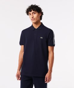 Lacoste Polos-Mens Regular Fit Stretch Piqué Logo Polo-PH5075-51-la coste