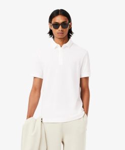 Lacoste Polos-Mens Regular Fit Paris Stretch Piqué Polo-PH5522-51-la coste