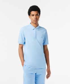 Lacoste Polos-Mens Regular Fit Paris Stretch Piqué Polo-PH5522-51-lacoste france