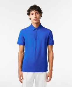 Lacoste Polos-Mens Regular Fit Paris Stretch Piqué Polo-PH5522-51-lacoste store