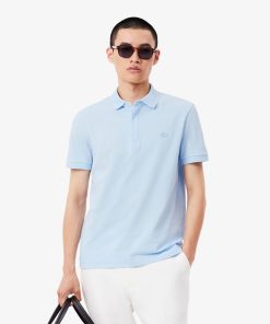 Lacoste Polos-Mens Regular Fit Paris Stretch Piqué Polo-PH5522-51-lacoste factory outlet