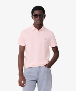 Lacoste Polos-Mens Regular Fit Paris Stretch Piqué Polo-PH5522-51-lacoste sale