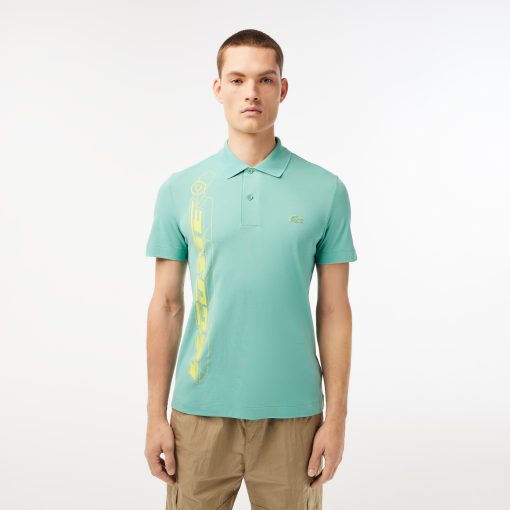 Lacoste Polos-Mens Signature 3D Lacoste Movement Polo-PH5526-51-la coste