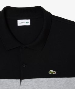 Lacoste Polos-Mens Big Fit Colorblock Piqué Polo-PH6716-51-lacoste factory outlet 2