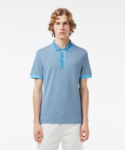 Lacoste Polos-Mens Regular Fit Caviar Piqué Polo-PH7359-51-lacoste factory outlet