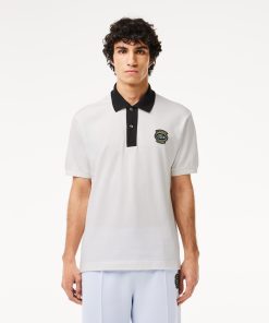 Lacoste Polos-Mens Classic Fit L.12.12 Badge Polo-PH7369-51-lacoste store near me