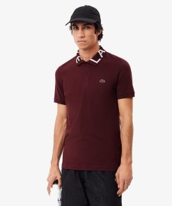 Lacoste Polos-Mens Slim Fit Lacoste Movement Piqué Polo-PH7495-51-lacoste store near me