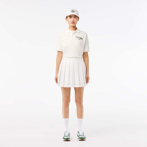 Lacoste Polos-Unisex Relaxed Fit Roland-Garros Edition Terry Polo-PH7849-51-lacoste sale - Image 2