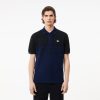 Lacoste Sweaters & Sweatshirts-Mens Badge Striped Cotton Sweater-AH7653-51-lacoste near me 4