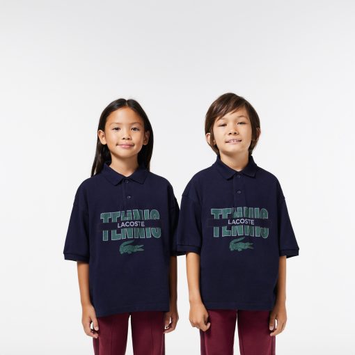 Lacoste Polos-Kids Cotton Piqué Print Polo-PJ1267-51-lacost