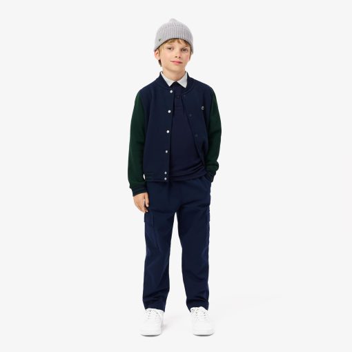 Lacoste Polos-Kids Colorblock Piqué Polo-PJ2456-51-lacoste sale - Image 2