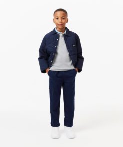 Lacoste Polos-Kids Colorblock Piqué Polo-PJ2456-51-lacoste store 2