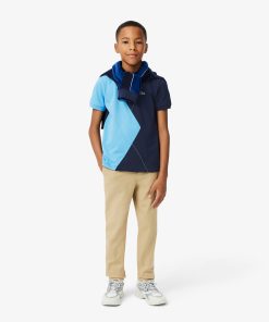 Lacoste Polos-Kids Contrast Argyle Mini Piqué Polo-PJ2475-51-lacost 2