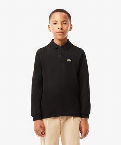 Lacoste Polos-Kids Long Sleeve Petit Piqué Polo-PJ8915-51-lacoste sale