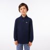 Lacoste T-Kids Argyle Print Cotton T-Shirt-TJ2443-51-lacoste sale 4