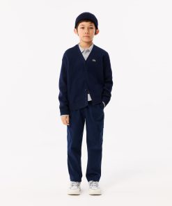 Lacoste Polos-Kids Long Sleeve Petit Piqué Polo-PJ8915-51-lacoste factory outlet 2