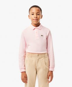 Lacoste Polos-Kids Long Sleeve Petit Piqué Polo-PJ8915-51-locoste