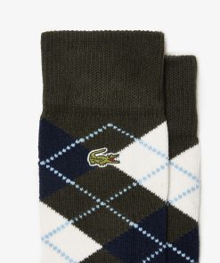 Lacoste Socks-Unisex 3-Pack Cotton Socks Gift Set-RA0131-51-lacoste cardigan 2