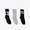 Lacoste Socks-Unisex 2-Pack Striped Socks-RA2932-51-lacoste us 3