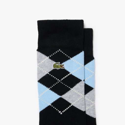 Lacoste Socks-Unisex 3-Pack Cotton Socks Gift Set-RA0131-51-lacoste usa - Image 2