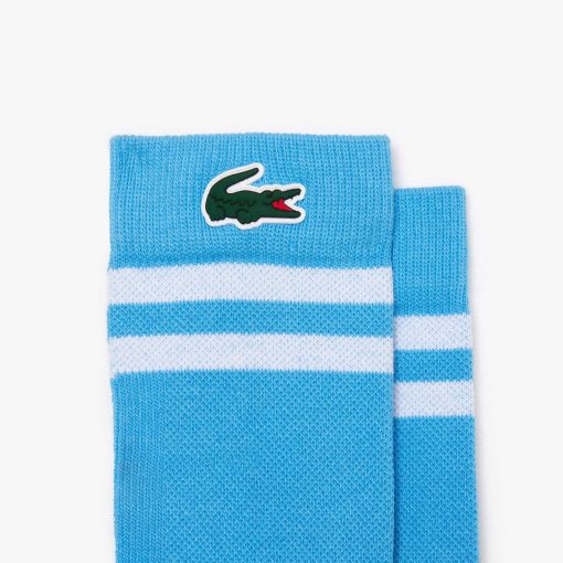 Lacoste Socks-Mens Breathable Cotton Sport Socks-RA1095-51-lacoste france - Image 2