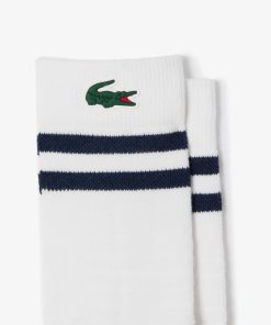 Lacoste Socks-Mens Breathable Cotton Sport Socks-RA1095-51-lacoste store near me 2