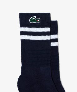 Lacoste Socks-Mens Breathable Cotton Sport Socks-RA1095-51-locoste 2