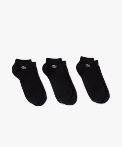 Lacoste Socks-Unisex 3-Pack Low Socks-RA2917-51-lacoste cardigan