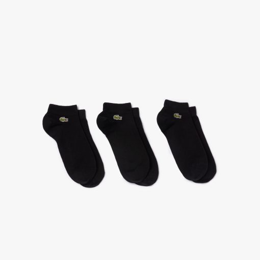 Lacoste Socks-Unisex 3-Pack Ankle Socks-RA2917-51-lacost