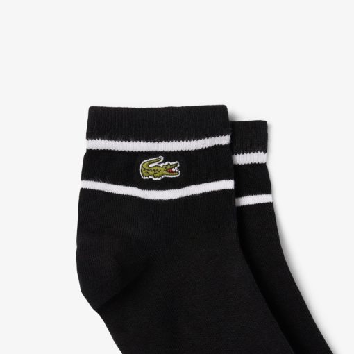 Lacoste Socks-Unisex 2-Pack Striped Socks-RA2932-51-la coste - Image 2