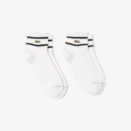 Lacoste Socks-Unisex 2-Pack Striped Socks-RA2932-51-lacoste us