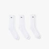 Lacoste Socks-Unisex Ribbed Cotton Socks-RA6842-51-lacoste france 4