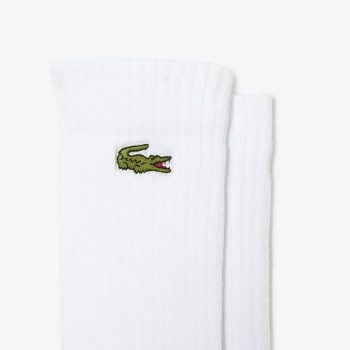 Lacoste Socks-Mens 3-Pack Sport Socks-RA4182-51-lacoste factory outlet - Image 2