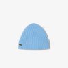 Lacoste Caps & Hats-Unisex Rib Knit Brushed Wool Beanie-RB0001-51-lacoste us 3