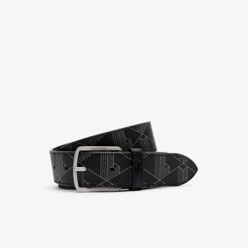 Lacoste Belts-Mens Monogram Belt-RC4098-lacoste sale