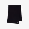 Lacoste Scarves & Gloves-Unisex Ribbed Wool Scarf-RE0058-51-lacosta 3