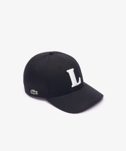 Lacoste Caps & Hats-Unisex 3D Embroidered Baseball Cap-RK0342-51-lacoste cardigan