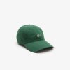 Lacoste Caps & Hats-Unisex Crocodile Badge Cotton Twill Cap-RK3186-51-lacoste factory outlet 3