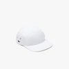 Lacoste Caps & Hats-Unisex Organic Cotton Checkered Cap-RK1494-51-lacost 4