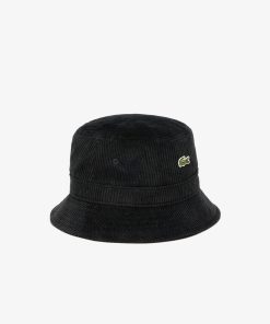 Lacoste Caps & Hats-Mens Corduroy Bucket Hat-RK2934-51-locoste