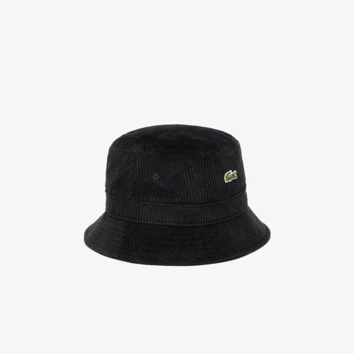 Lacoste Caps & Hats-Mens Corduroy Bucket Hat-RK2934-51-locoste