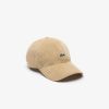 Lacoste Caps & Hats-Unisex Cotton Velour Cap-RK3447-51-locoste 4