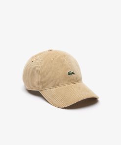 Lacoste Caps & Hats-Unisex Cotton Velour Cap-RK3447-51-locoste