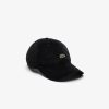 Lacoste Caps & Hats-Unisex Cotton Velour Cap-RK3447-51-locoste 3