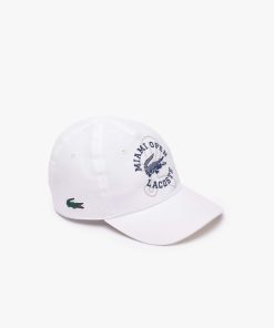 Lacoste Caps & Hats-Unisex Miami Open Edition Lightweight Tennis Cap-RK7758-51-locoste