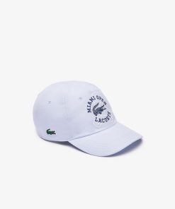 Lacoste Caps & Hats-Unisex Miami Open Edition Lightweight Tennis Cap-RK7758-51-lacoste sale