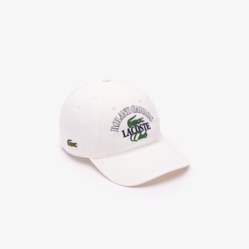 Lacoste Caps & Hats-Unisex Roland Garros Edition Cap-RK7987-51-locoste