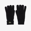 Lacoste Scarves & Gloves-Unisex Wool Jersey Gloves-RV0452-51-lacoste france 4