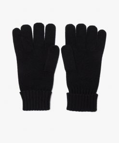 Lacoste Scarves & Gloves-Unisex Wool Jersey Gloves-RV0452-51-lacoste near me 2